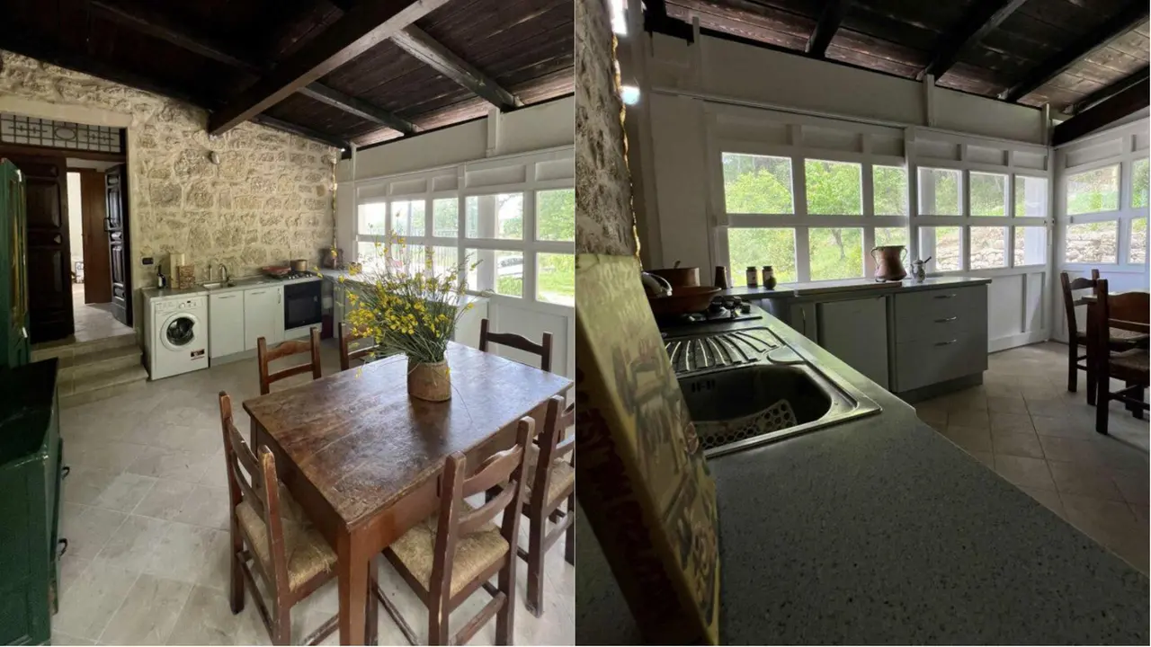 La Casetta della Nonna Gemma che ospiterà per due mesi la famiglia di Palmoli