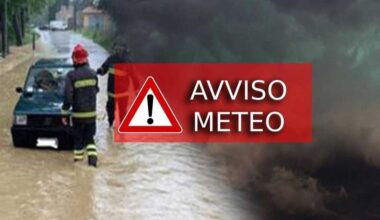 Giovedì con piogge alluvionali e meteo estremo, sono 4 le regioni a rischio