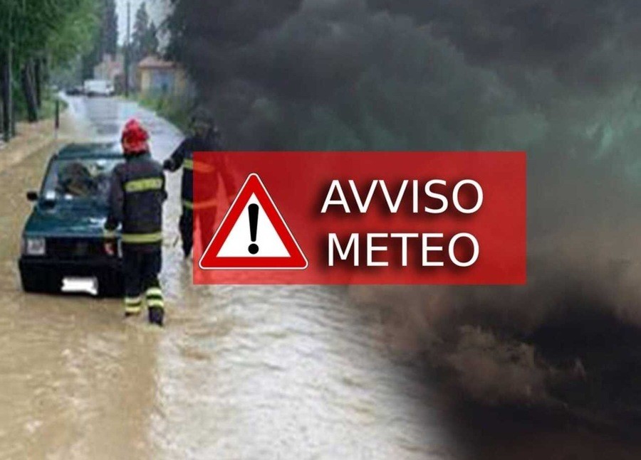Giovedì con piogge alluvionali e meteo estremo, sono 4 le regioni a rischio