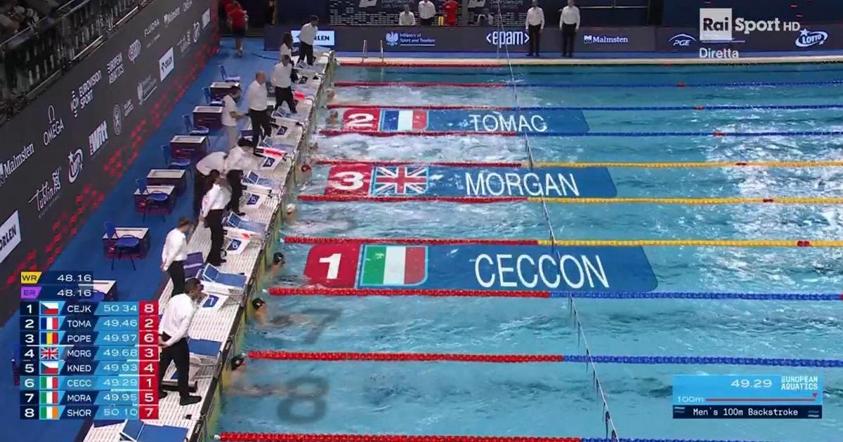 Europei di nuoto, Busa