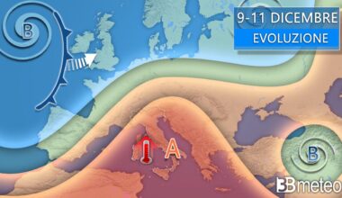 Seconda settimana di dicembre con anticiclone protagonista ma non mancheranno locali insidie. Ecco quali « 3B Meteo