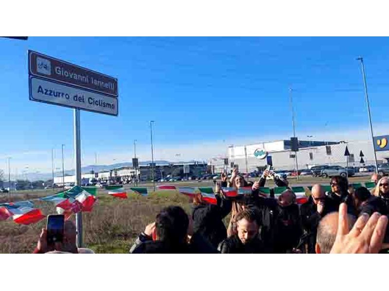 INTITOLATA A GIOVANNI IANNELLI LA CICLOVIA PRATO-FIRENZE