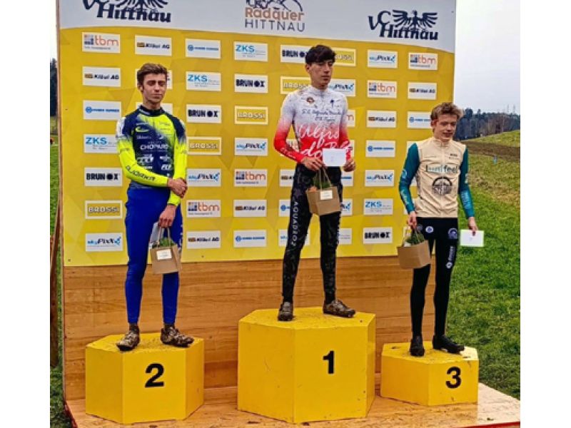 SVIZZERA. LO JUNIOR IVAN COLOMBO TRIONFA NELL'INTERNAZIONALE DI HITTNAU: 5° BOSIO, 7° DELL'OLIO