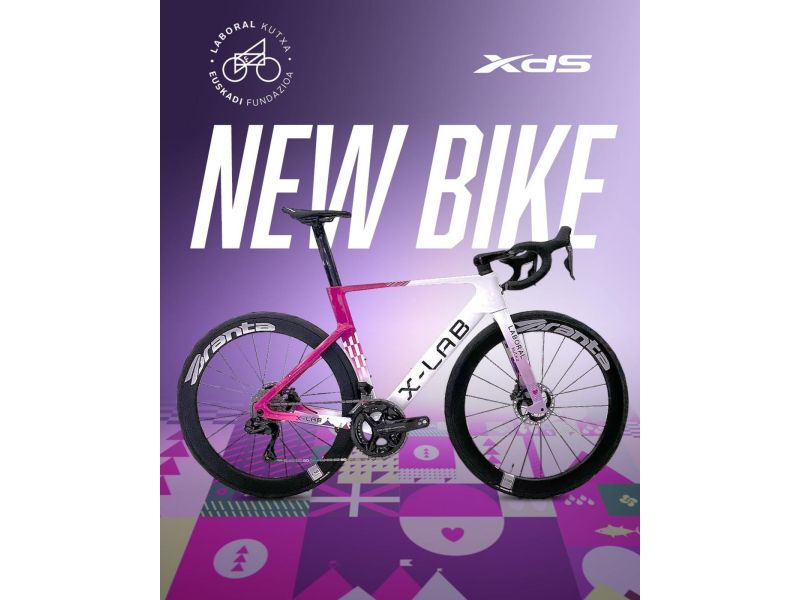 LABORAL KUTXA PEDALERA' SU BICI XDS NEL 2026