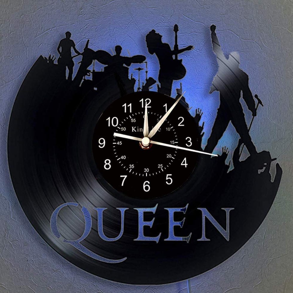 The Queen Rock Music Band Orologio da parete design, retrò orologio da parete, fattoi a mano decorazione da parete (Nessuna lampada) The Queen Rock Music Band Orologio da parete design, retrò orologio da parete, fattoi a mano decorazione da parete (Nessuna lampada)