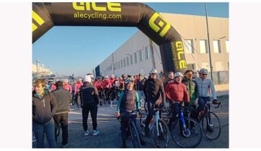 PEDALATA DI NATALE ALE’-DMT, TANTI AMICI E TANTI SORRISI PER UN GRANDE SUCCESSO