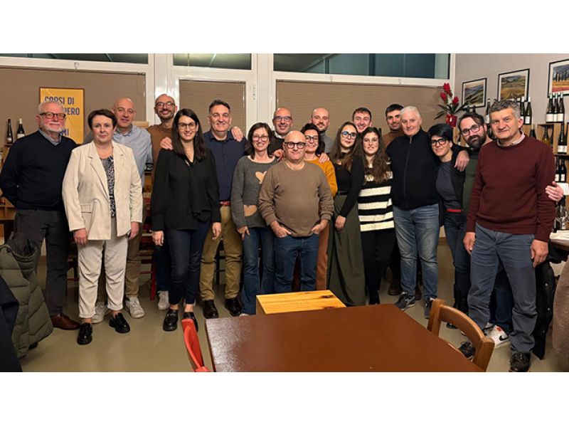 TOSCANA, LA TRADIZIONALE CENA DEI GIUDICI DI GARA PER GLI AUGURI DI NATALE