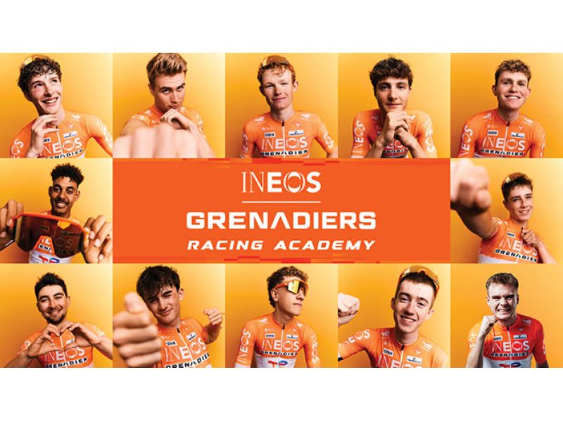 NASCE LA INEOS GRENADIERS RACING ACADEMY, CI SONO ANCHE GLI ITALIANI FRIGO E MILESI