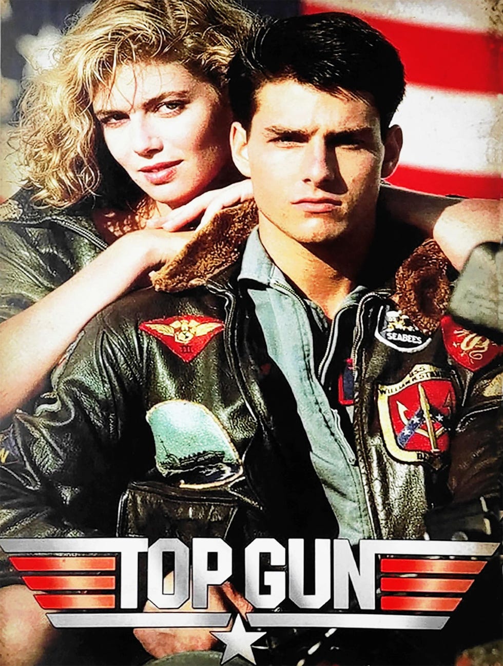 KUSTOM ART Poster Decorativo da Parete Serie Locandine Film Celebri Top Gun con Tom Cruise Stampa Artistica su Carta Patinata 40x30 cm Senza Cornice