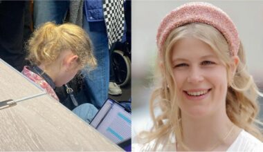 Louise Windsor, la nipote di Re Carlo III seduta per terra sul treno: la foto diventa subito virale - Quotidiano Nazionale