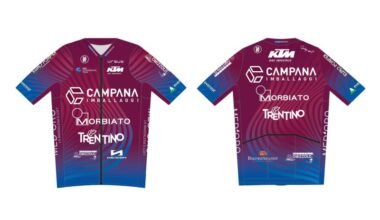 ECCO MAGLIA E ROSTER 2026 DELLA CAMPANA IMBALLAGGI MORBIATO TRENTINO