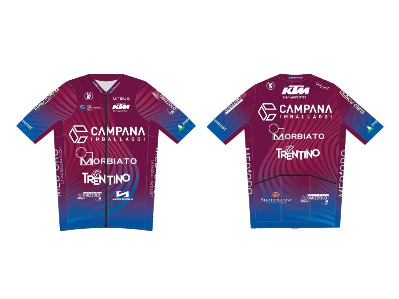 ECCO MAGLIA E ROSTER 2026 DELLA CAMPANA IMBALLAGGI MORBIATO TRENTINO