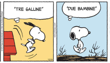 Peanuts 2025 dicembre 24