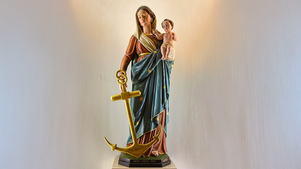 La statua della Madonna della Speranza, dal Cilento a San Pietro