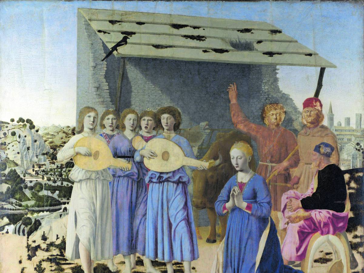 Il misticismo domestico della "Natività" di Piero