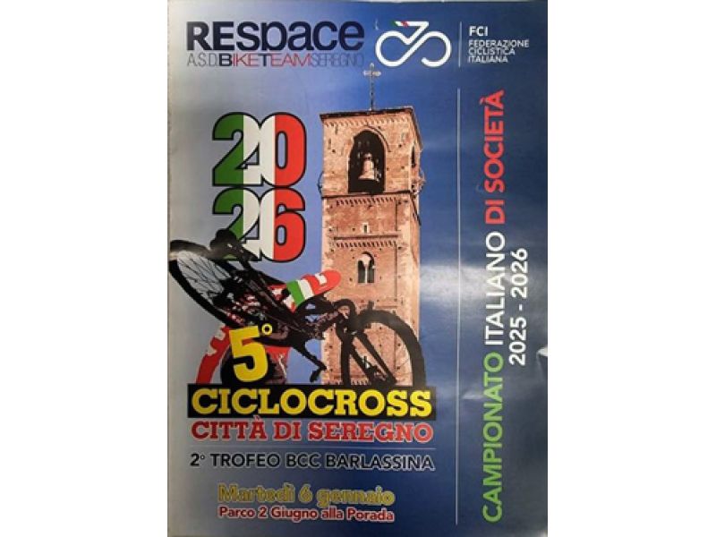 CITTA' DI SEREGNO. PRESENTATO IL CROSS DELL'EPIFANIA ULTIMA PROVA DEL TRICOLORE PER SOCIETA'