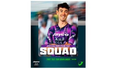 JAYCO ALULA. O'CONNOR GUIDERA' LA SQUADRA SULLE STRADE DEL TOUR DOWN UNDER