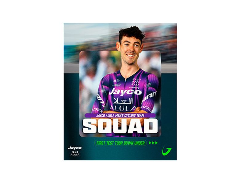 JAYCO ALULA. O'CONNOR GUIDERA' LA SQUADRA SULLE STRADE DEL TOUR DOWN UNDER