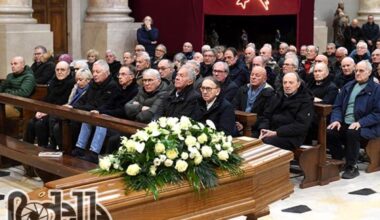 TANTI AMICI DEL CICLISMO PER L'ULTIMO SALUTO A MICHELE DANCELLI. GALLERY
