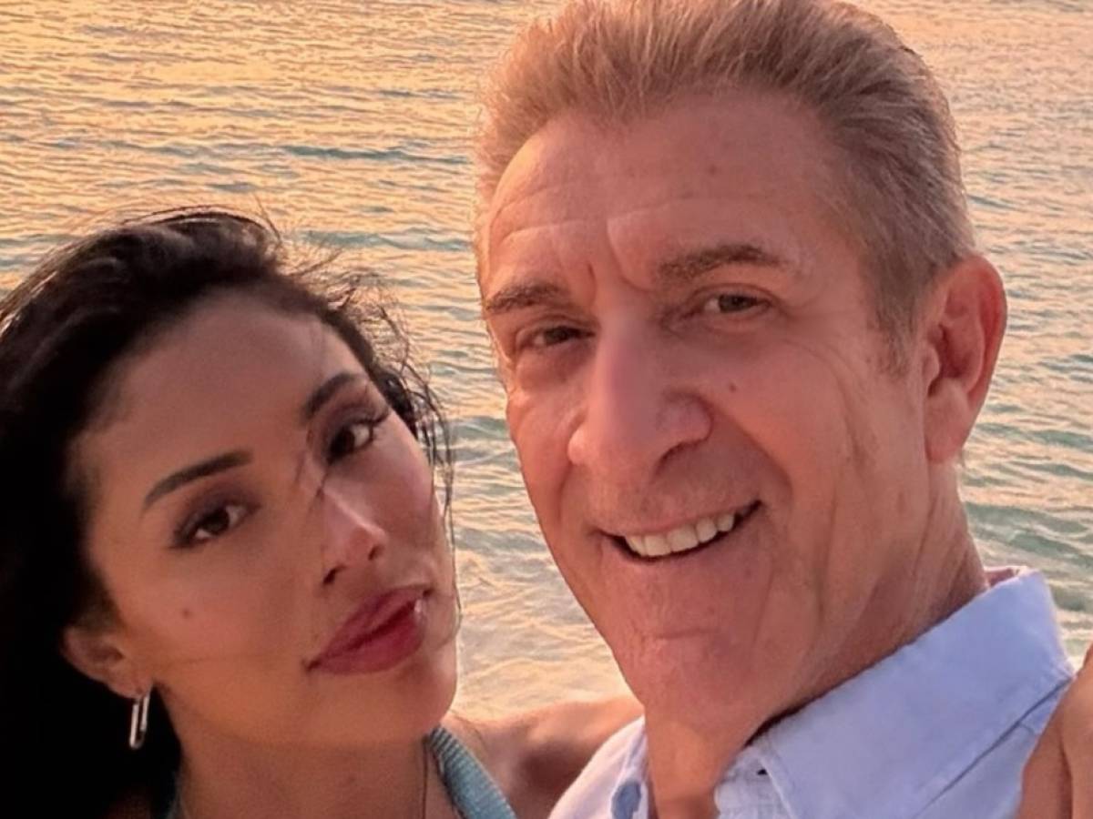 Ezio Greggio e Nataly Ospina