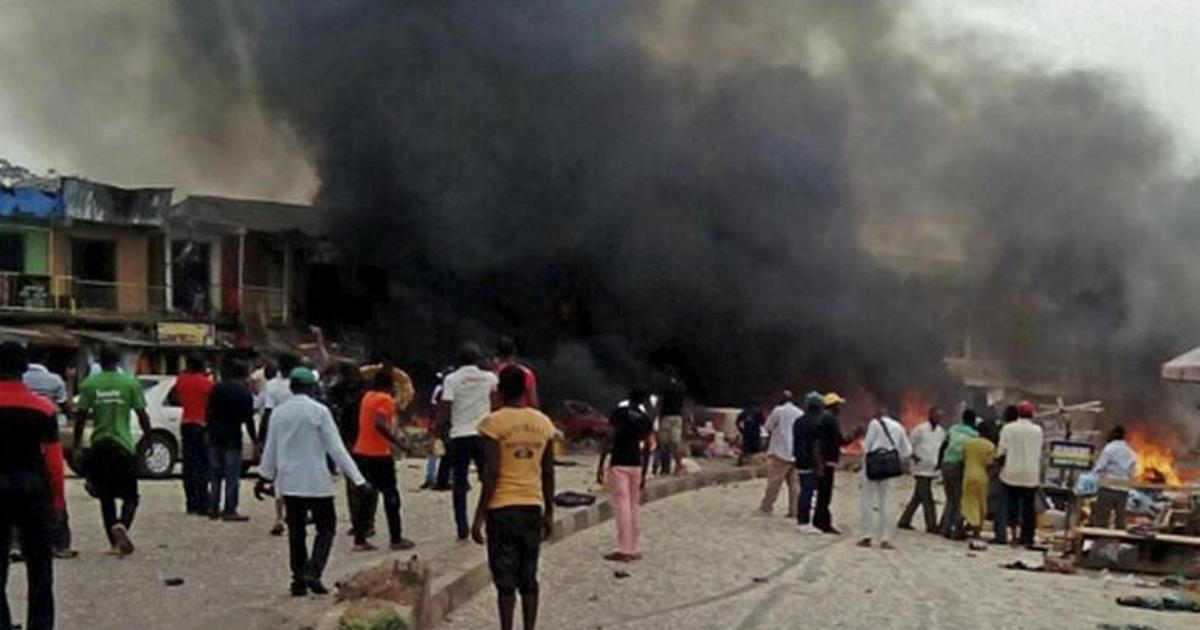 Esplosione in Nigeria (archivio)