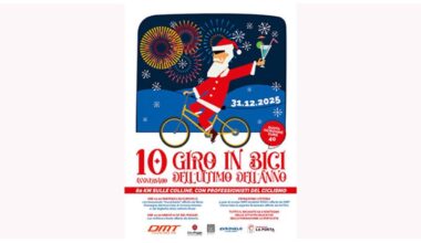 IL 31 DICEMBRE A CA' DEL POGGIO SI PEDALA CON INN'ORO PER FARE DEL BENE