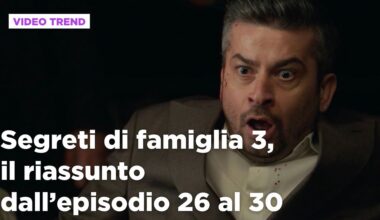Segreti di famiglia 3, le anticipazioni del 29 dicembre