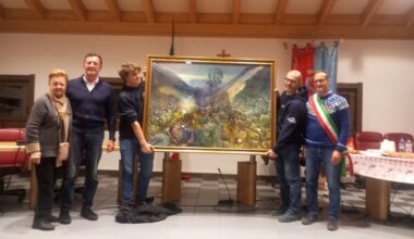 Opera del grande pittore Elvio Mainardi è stata donata al Comune