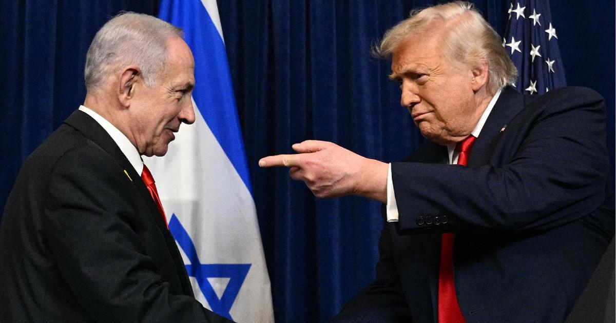 Donald Trump e Benjamin Netanyahu a Mar-a-Lago, 29 dicembre 2025