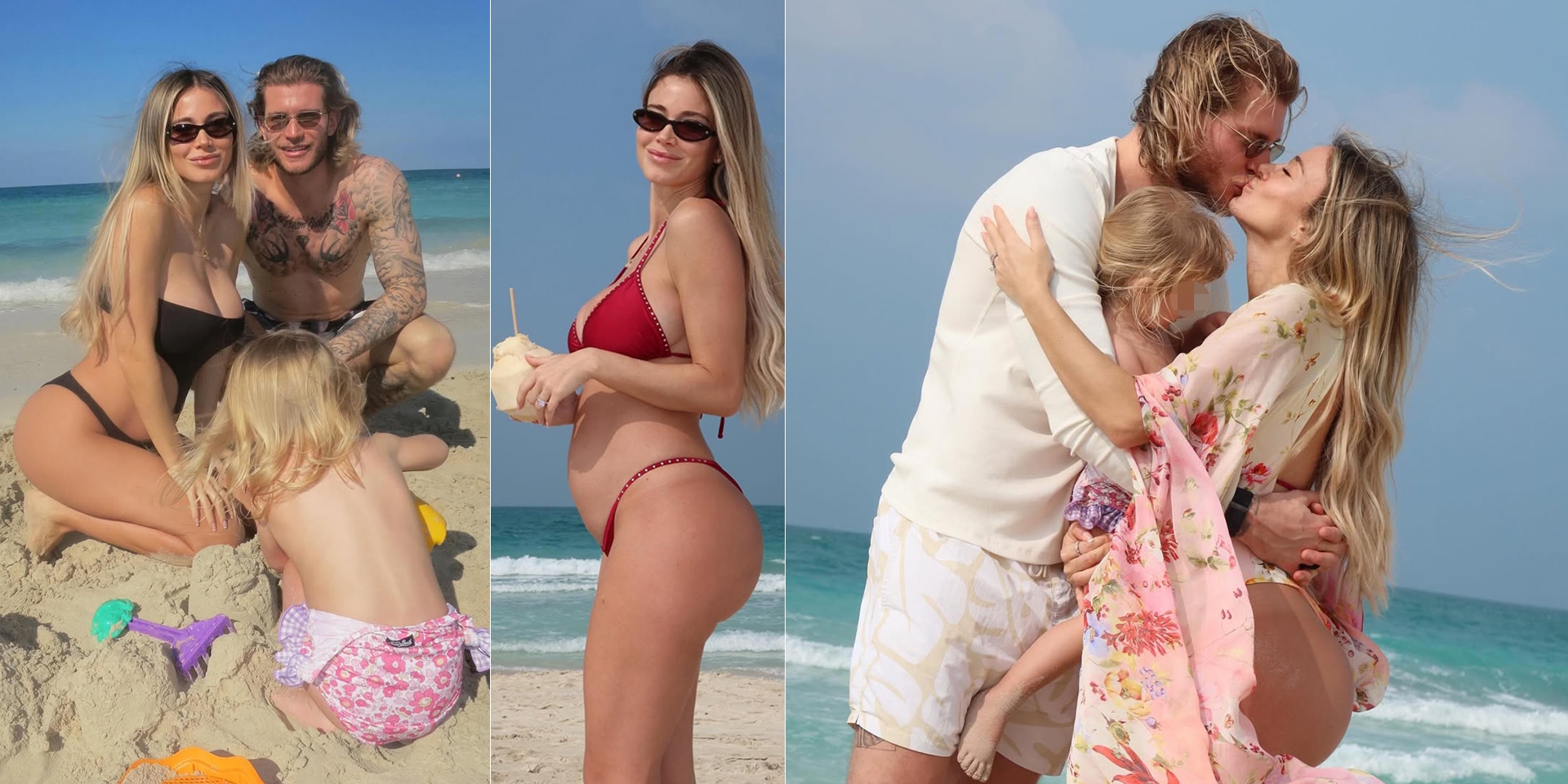 Diletta Leotta, Natale in famiglia al mare. E un dettaglio svela qualcosa sul nascituro