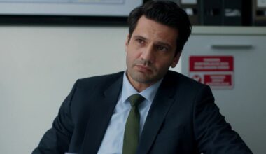 Ilgaz in una scena di Segreti di famiglia 3