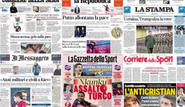 Le prime pagine dei quotidiani di oggi 30 dicembre: la rassegna stampa