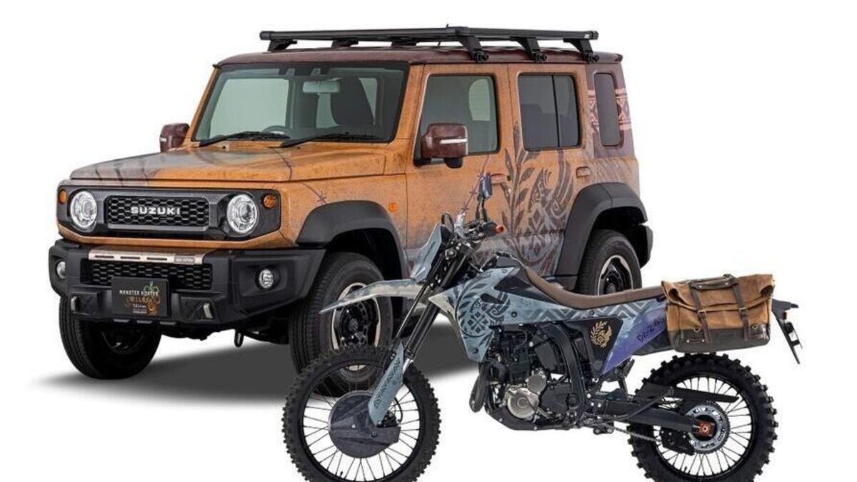 DR-Z4S x Monster Hunter Wilds Edition: la dual sport Ssuzuki veste i panni dell’avventura videoludica - News