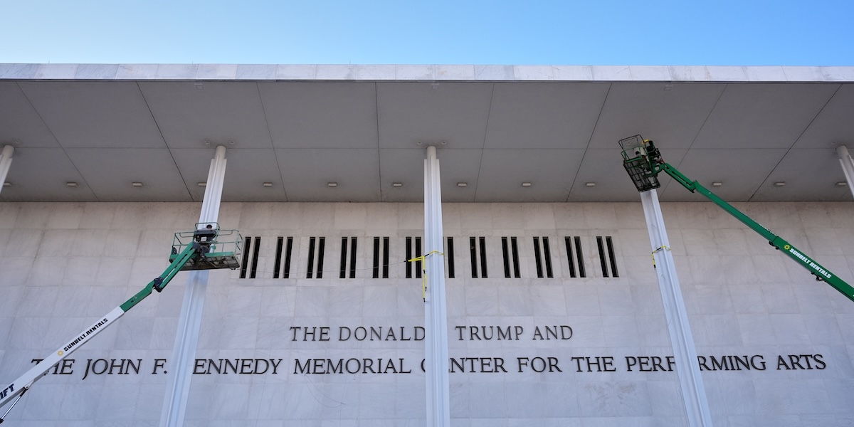 Il boicottaggio contro Trump al Kennedy Center