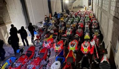 Moto appartenute a Rossi e Marquez nel garage del narcotrafficante Ryan James