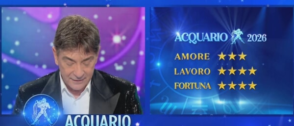 acquario oroscopo Paolo Fox 2026-2
