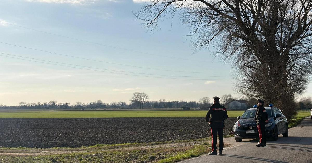 Il luogo del ritrovamento del corpo