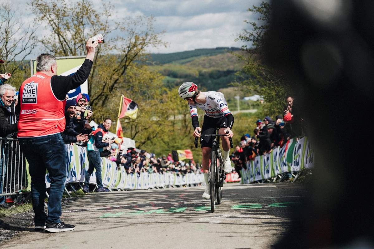 Liegi Bastogne Liegi 2024 - Pogačar- crediti A.S.O. Gaetan Flamme