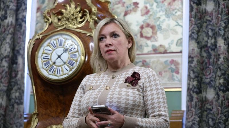 Maria Zakharova, portavoce del ministro degli Esteri russo