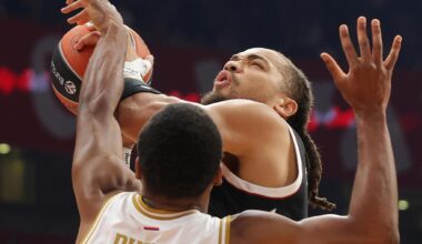 La Virtus manca il bis a Belgrado, s'impenna sul ferro l'ultima tripla di Edwards: finisce 90-89 - la Repubblica