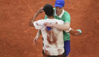 Jannik Sinner e Carlos Alcaraz