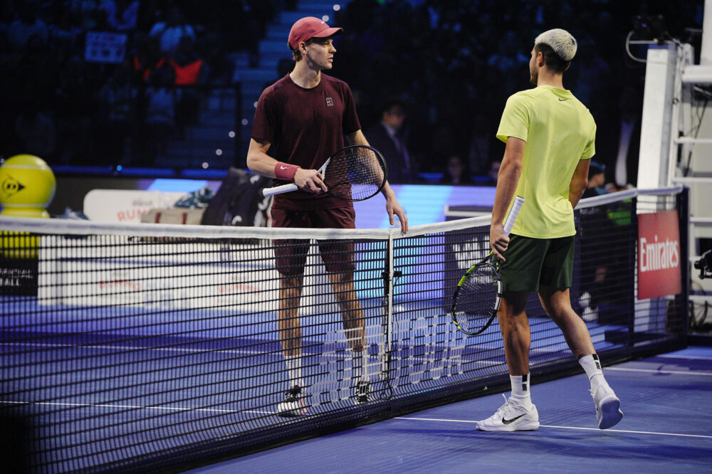 Jannik Sinner e Carlos Alcaraz