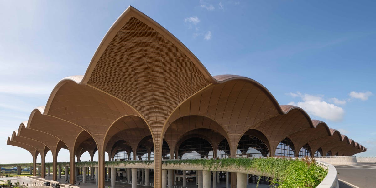 Un nuovo aeroporto di Foster in Cambogia