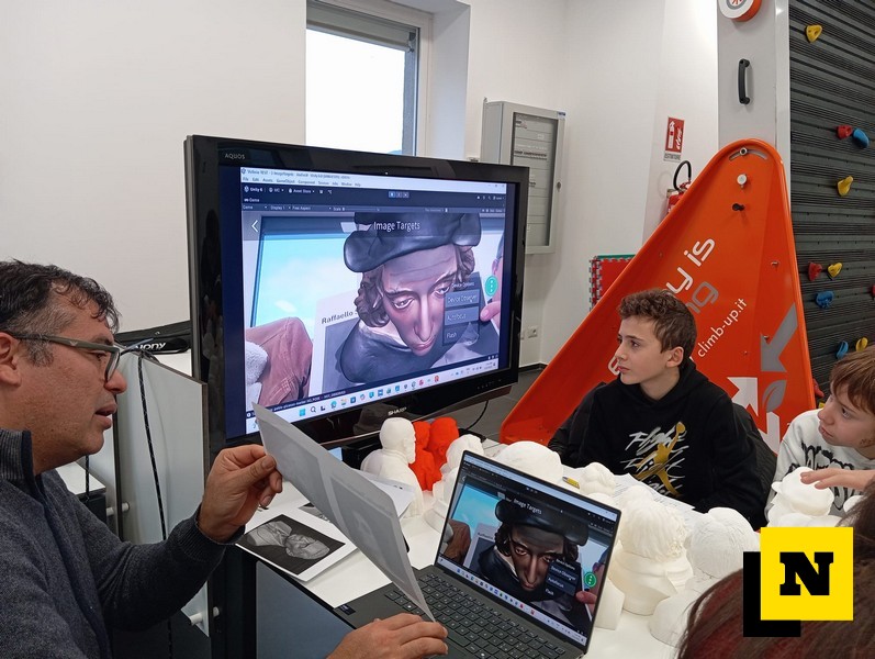 arte al tatto politecnico lecco laboratorio ai stampante 3D Collegio Volta