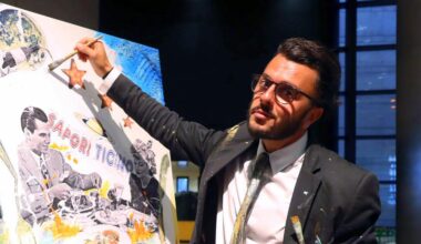 L’arte che nasce dal momento: il live painting di Luca La Marca