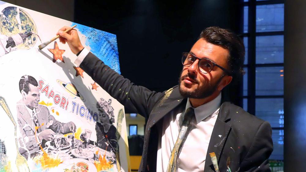 L’arte che nasce dal momento: il live painting di Luca La Marca