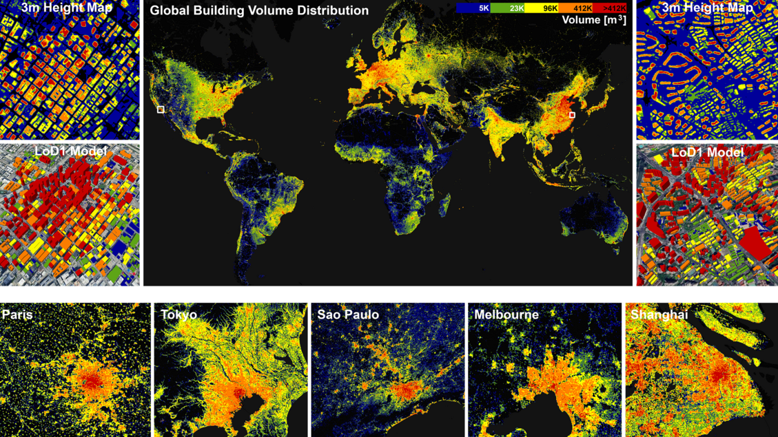 In una mappa 3D quasi tutti gli edifici del mondo - Futuri digitali