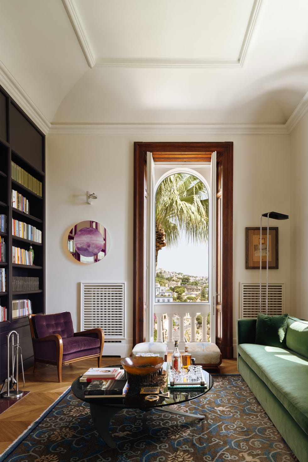 villa vista mare a posillipo