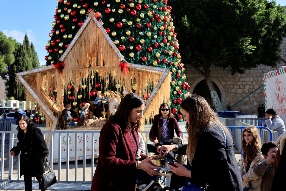 Natale a Betlemme, che s'è rialzata