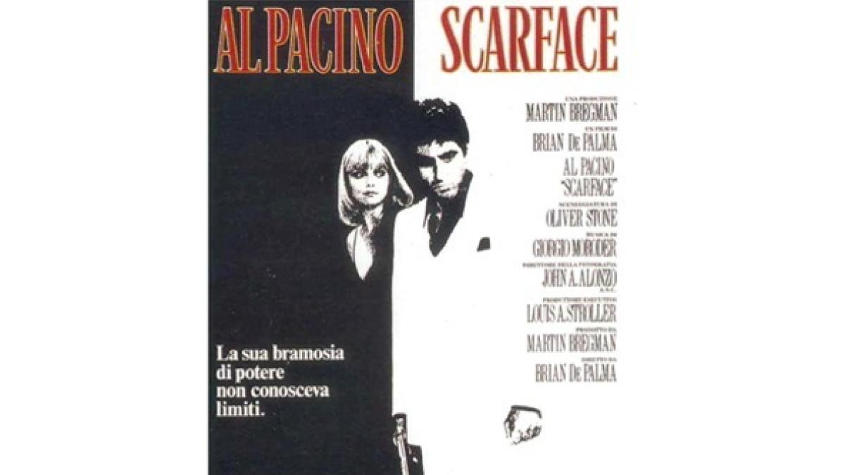 «Scarface» torna su Sky Cinema 2. Latte in polvere al posto della cocaina e Michelle Pfeiffer ferisce Al Pacino: i 21 segreti